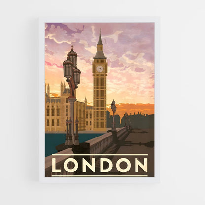london-2 cadre Blanc