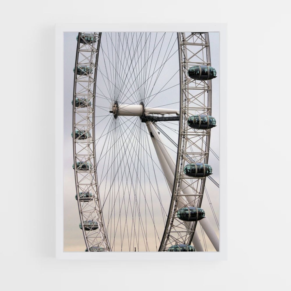 Poster London Ferris Wheel