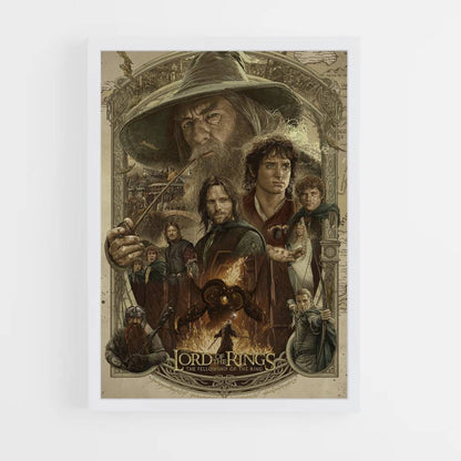 Lord of the Rings Group Poster