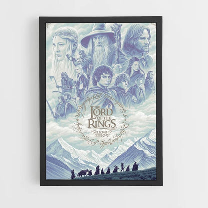 Poster LOTR Blue