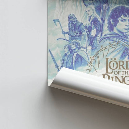 Poster LOTR Blue