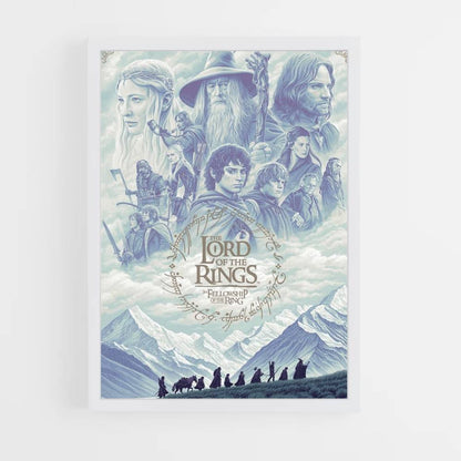 Poster LOTR Blue