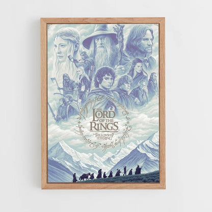 Poster LOTR Blue