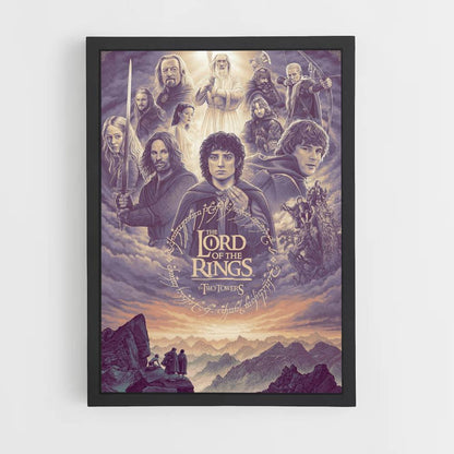 Poster LOTR Purple