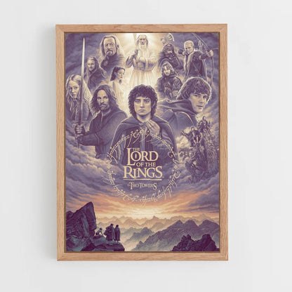 Poster LOTR Purple