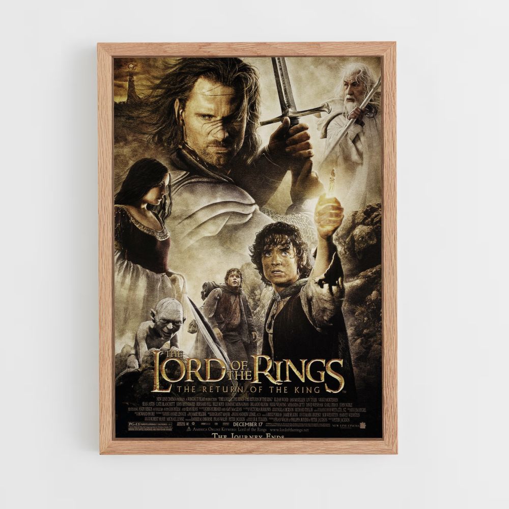 Poster Lord of the Rings Cinema