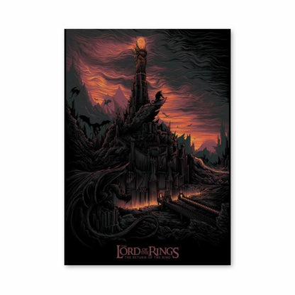 Lord of the Rings Vintage Poster