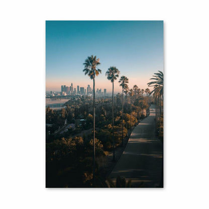 Palm Tree Poster Los Angeles