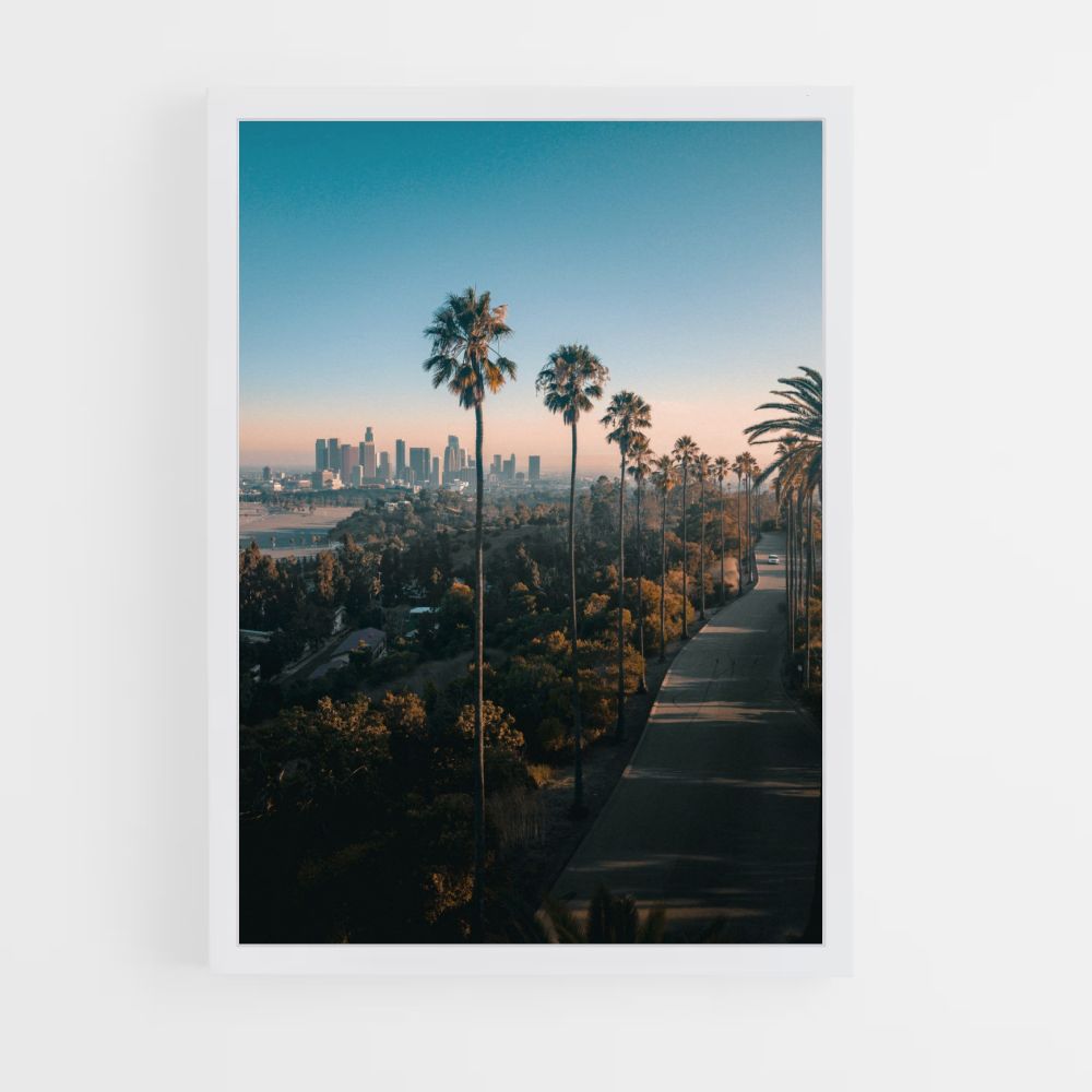 Palm Tree Poster Los Angeles