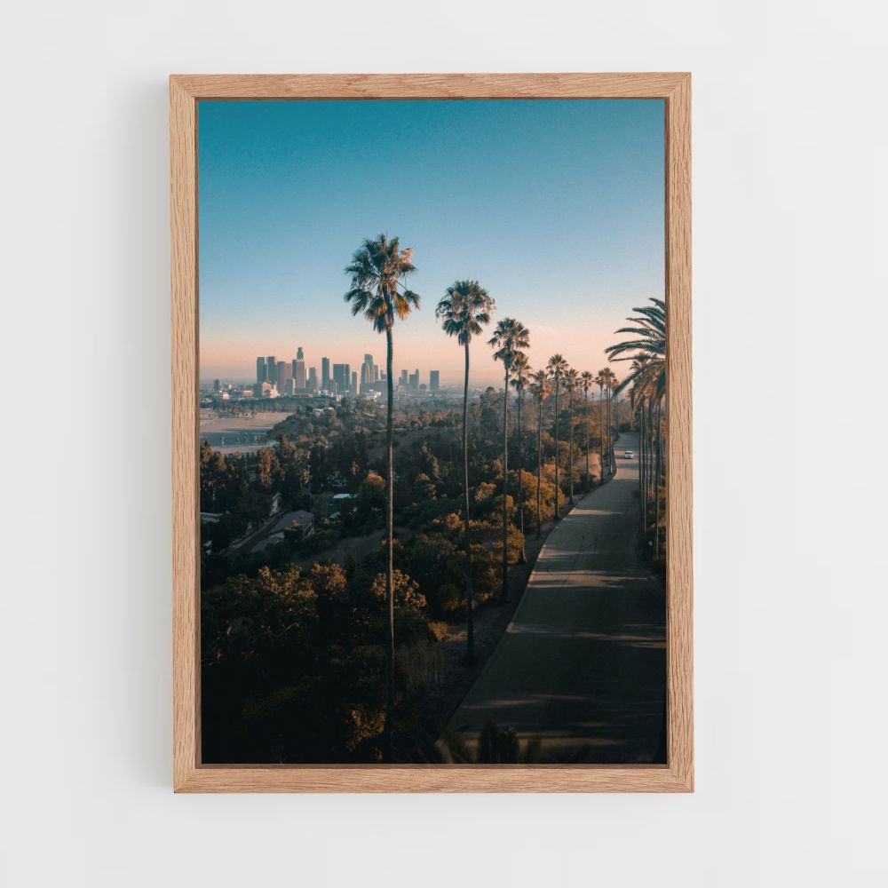 Palm Tree Poster Los Angeles