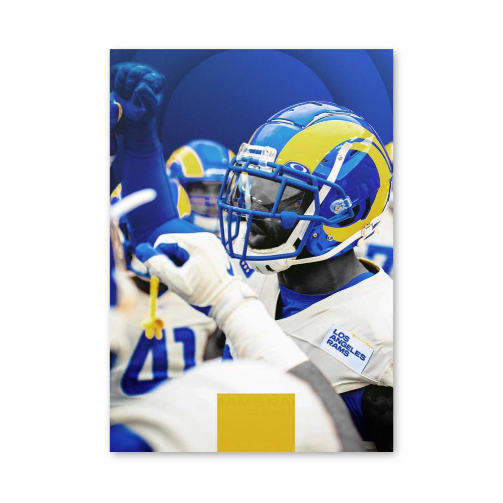 Los Angeles Rams Team Poster | Aesthetic Posters