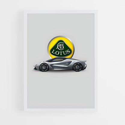 lotus-9 cadre Blanc