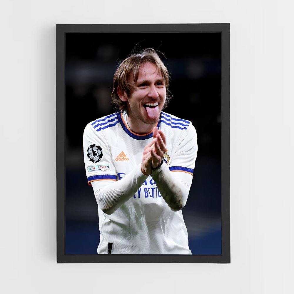 luka-modric-2 cadre Noir