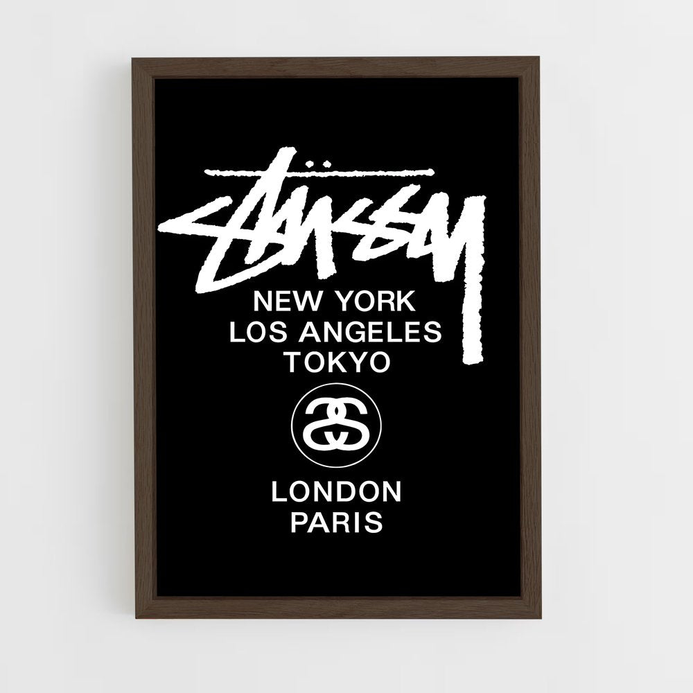 Poster Stussy International | Aesthetic Posters