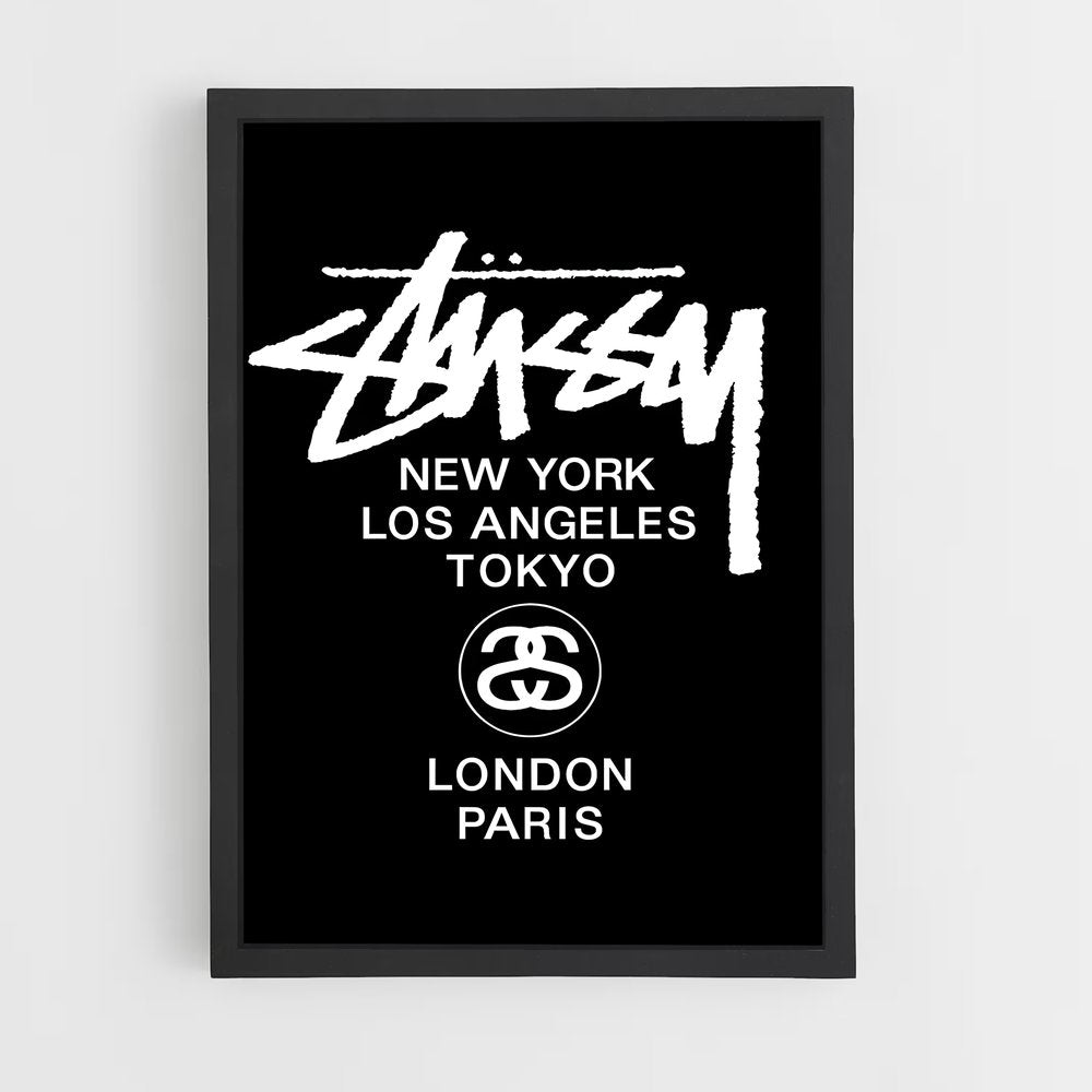 Poster Stussy International | Aesthetic Posters