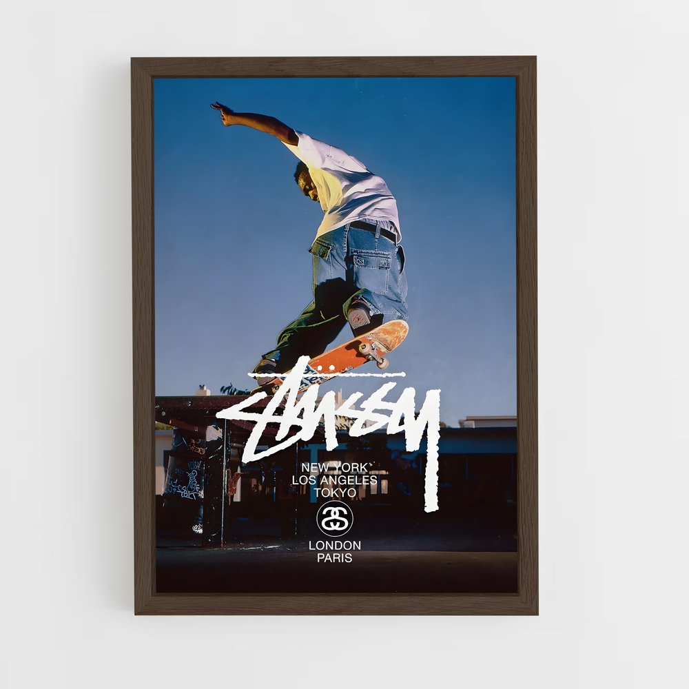 Poster Stussy Skate | Aesthetic Posters