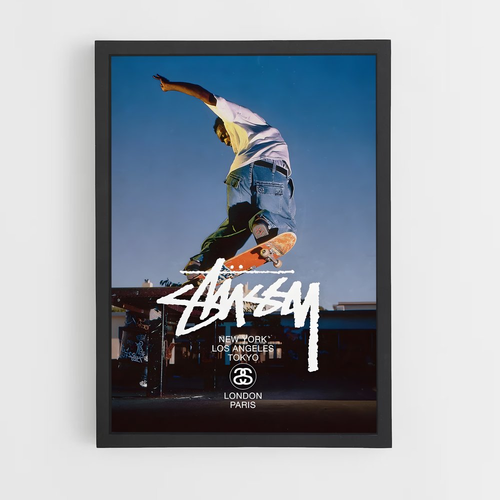 Poster Stussy Skate | Aesthetic Posters