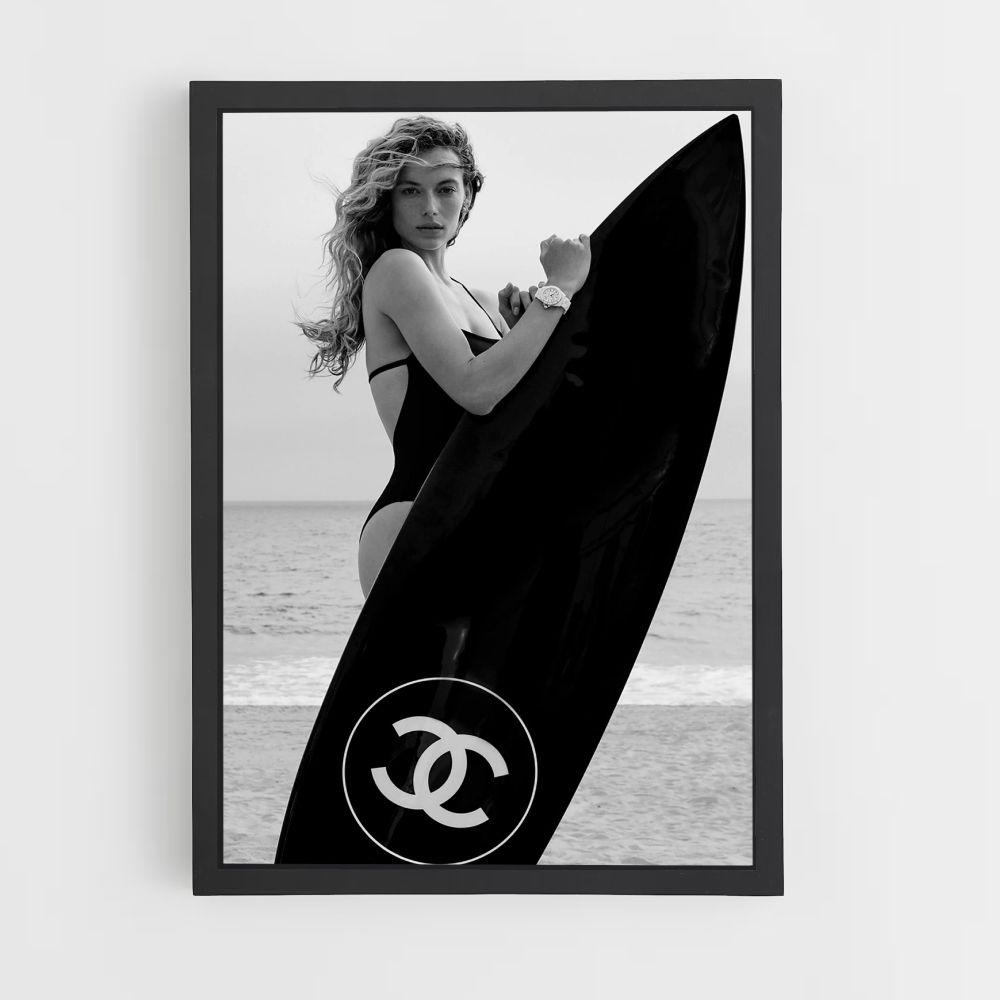 Poster Surfing Chanel