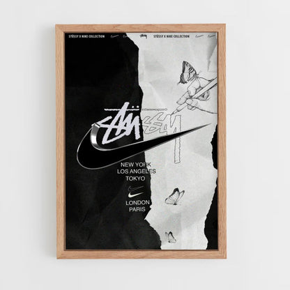 Nike x Stussy Poster