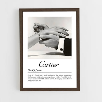 luxury-4 cadre Bois foncé