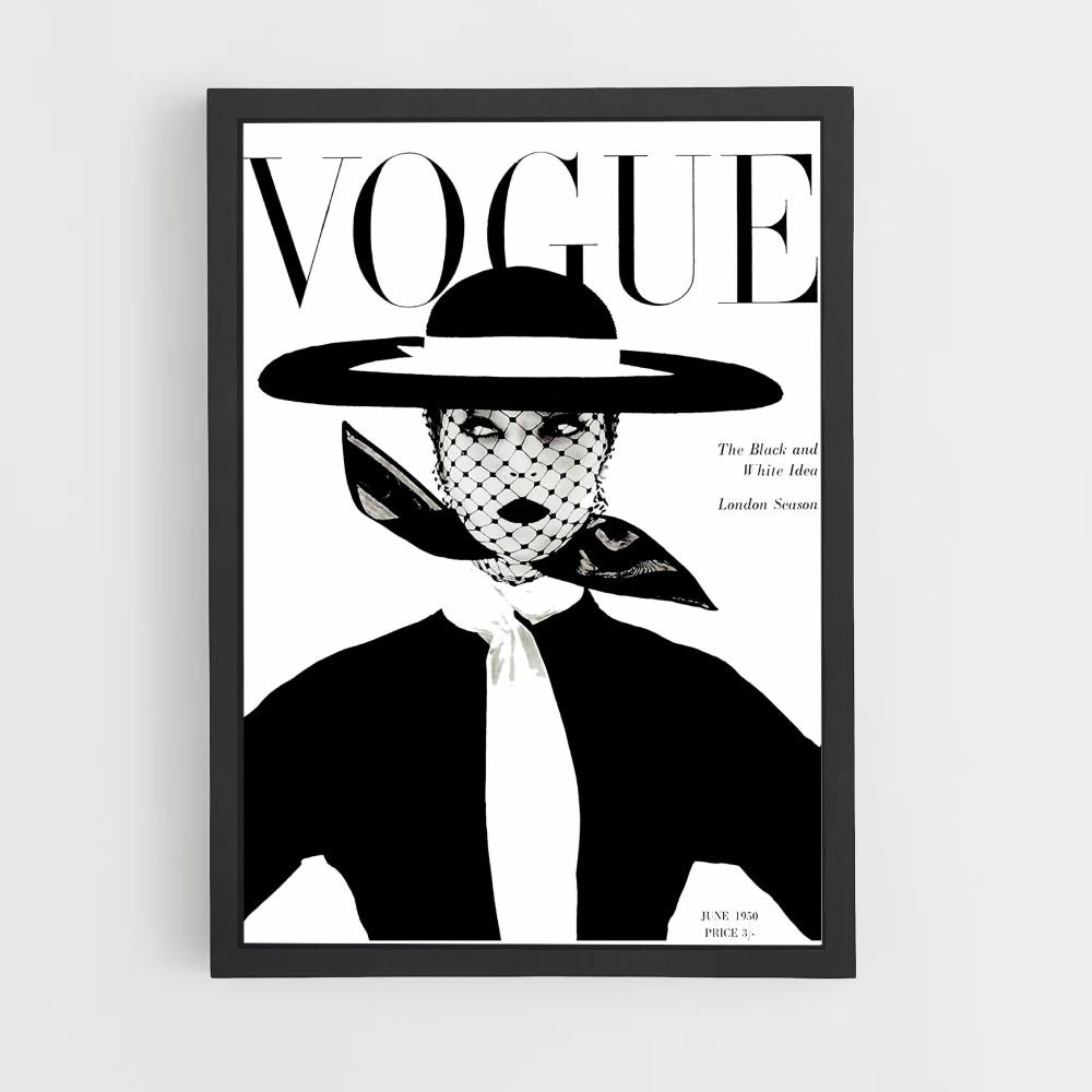 Poster Vogue newspaper