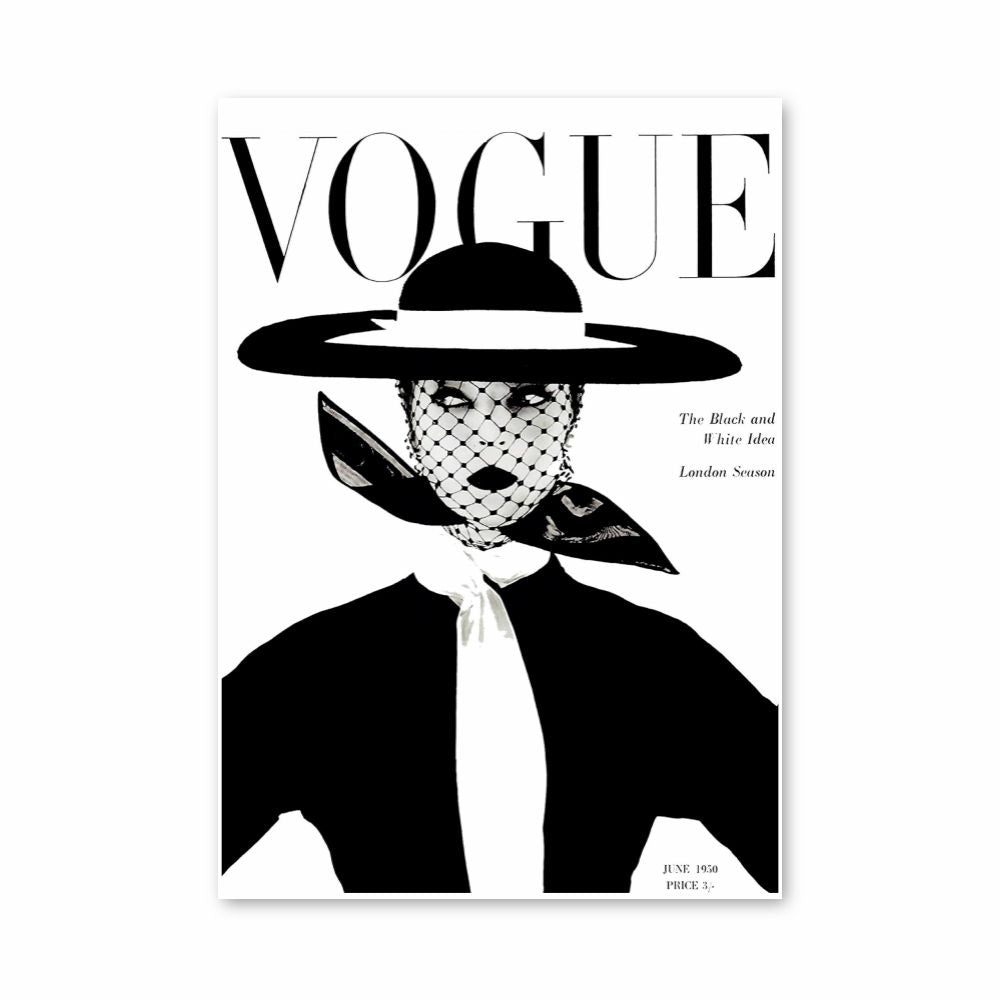 Poster Vogue newspaper