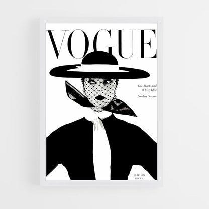 Poster Vogue newspaper