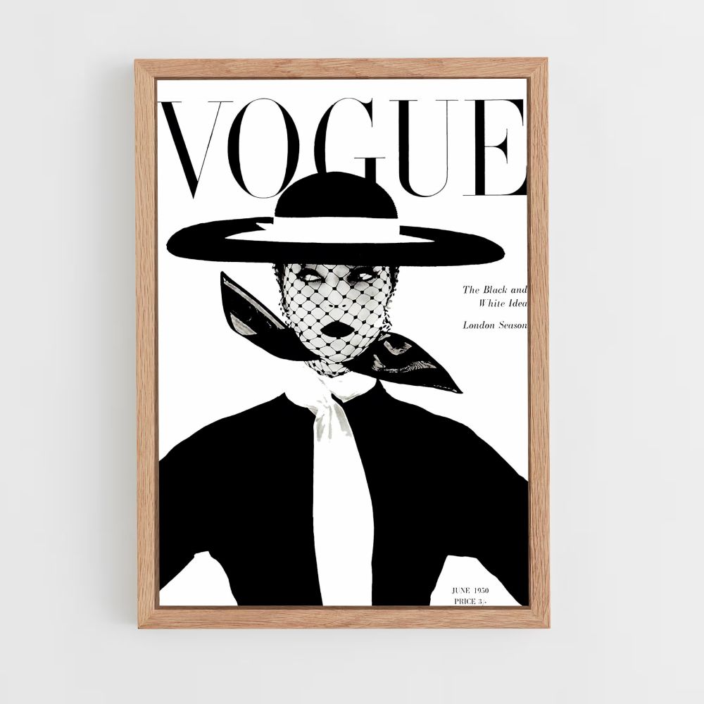 Poster Vogue newspaper