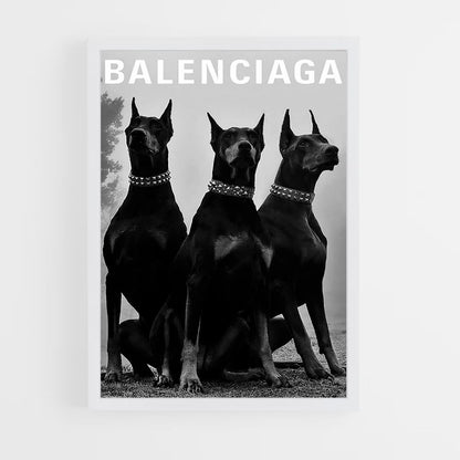 Balenciaga Dog Poster