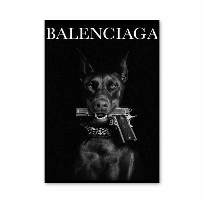 Poster Balenciaga Pistolet