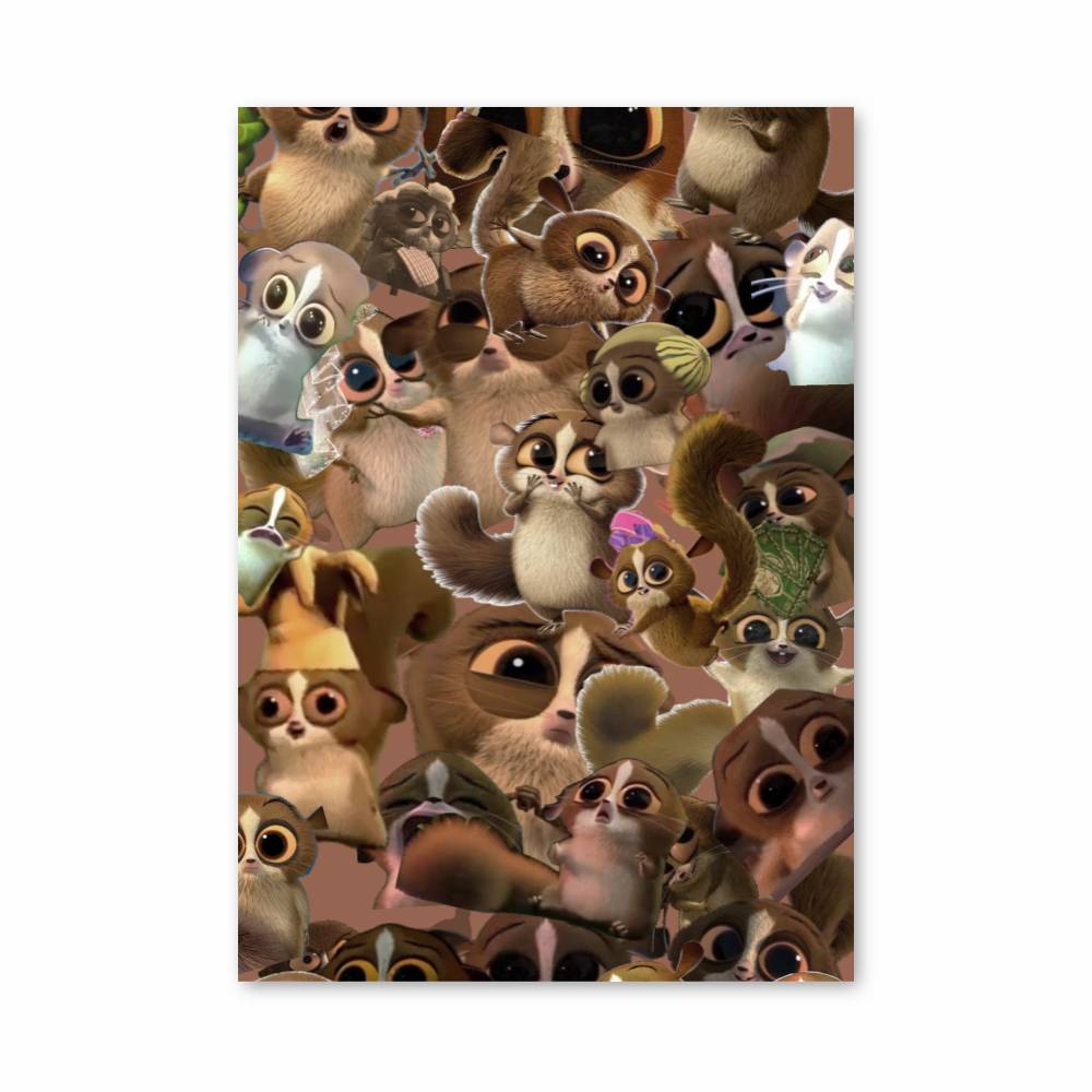 Poster Collage Morty