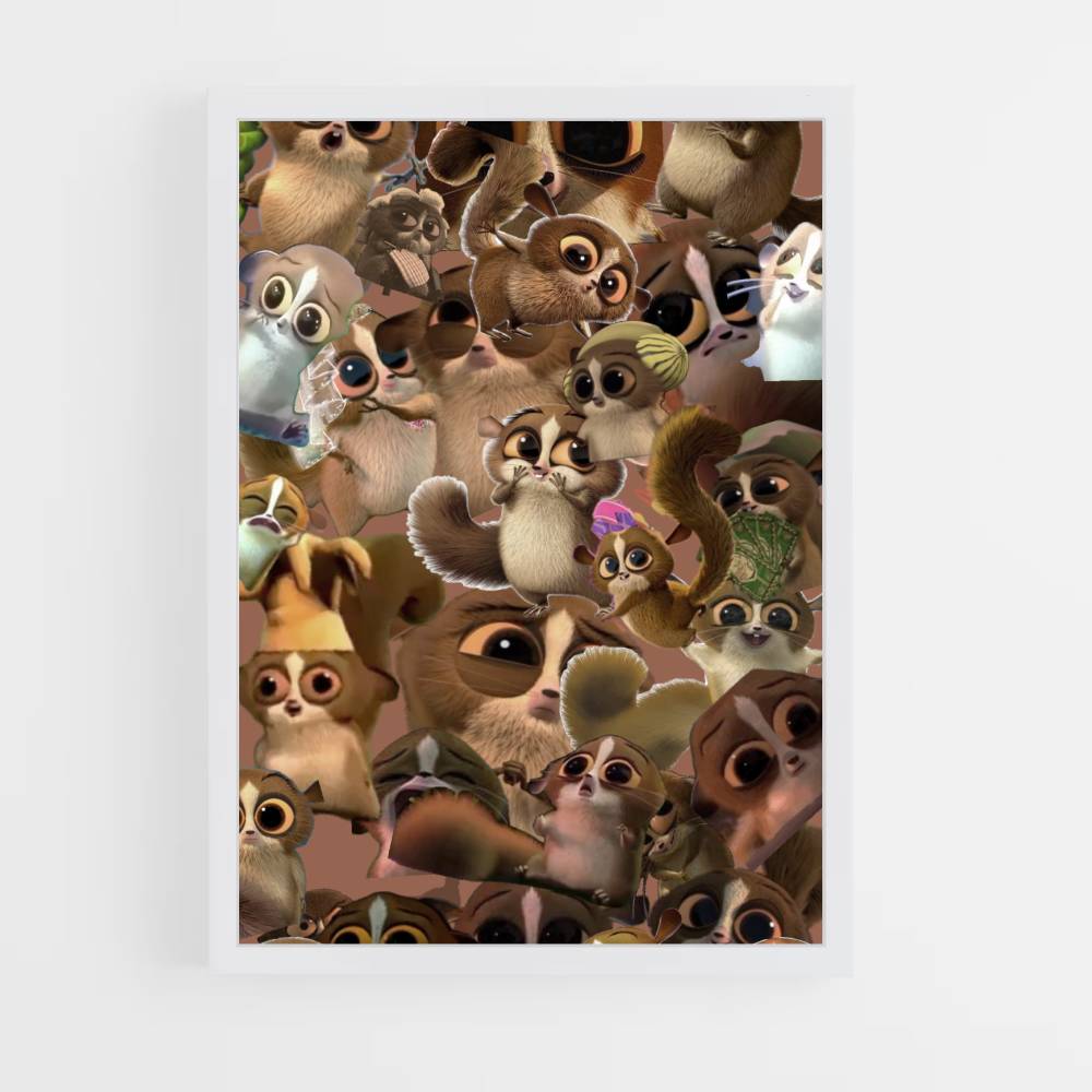 Morty Collage Poster