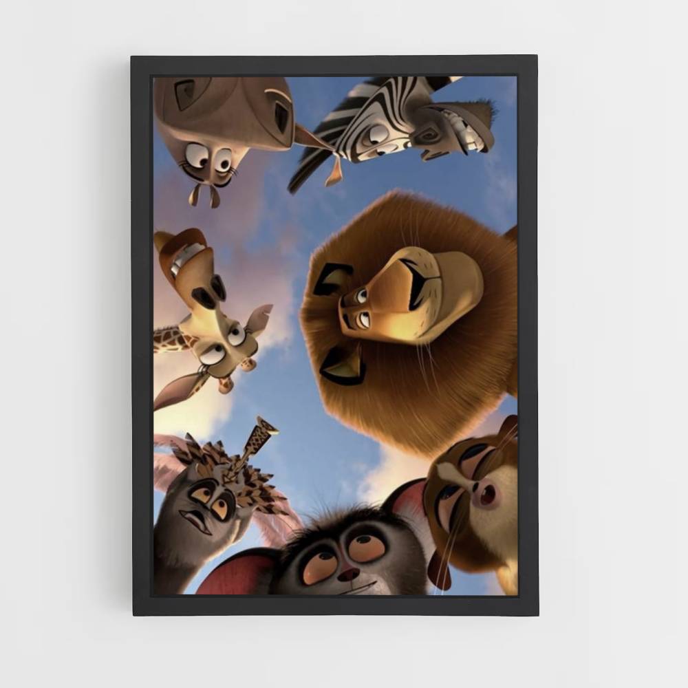 Poster Characters Madagascar