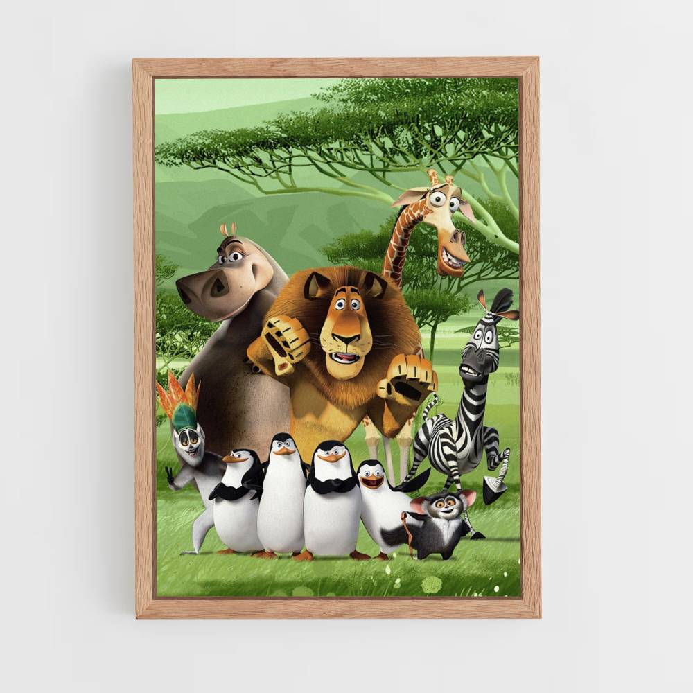 Madagascar Savannah Poster