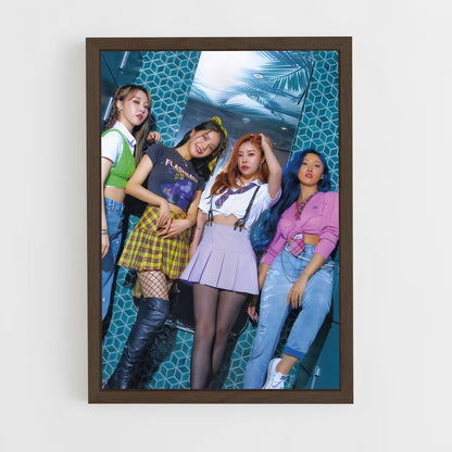 mamamoo-2 cadre Bois foncé