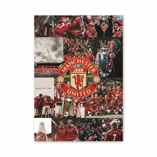 POSTER )) DAVID BECKHAM MANCHESTER UTD POSTER )) DAVID BECKHAM MANCHESTER UTD