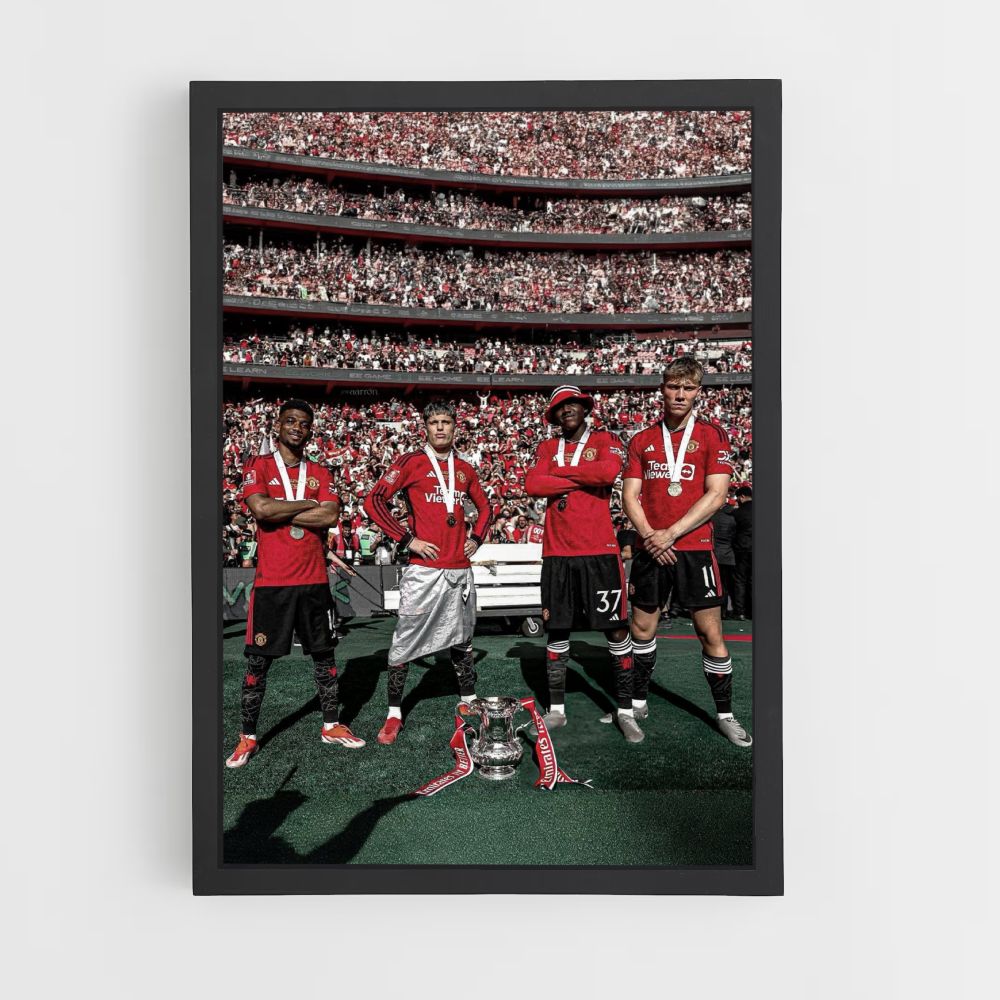 Poster Manchester United Stadium