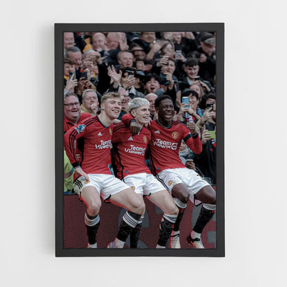 Manchester United Team Poster