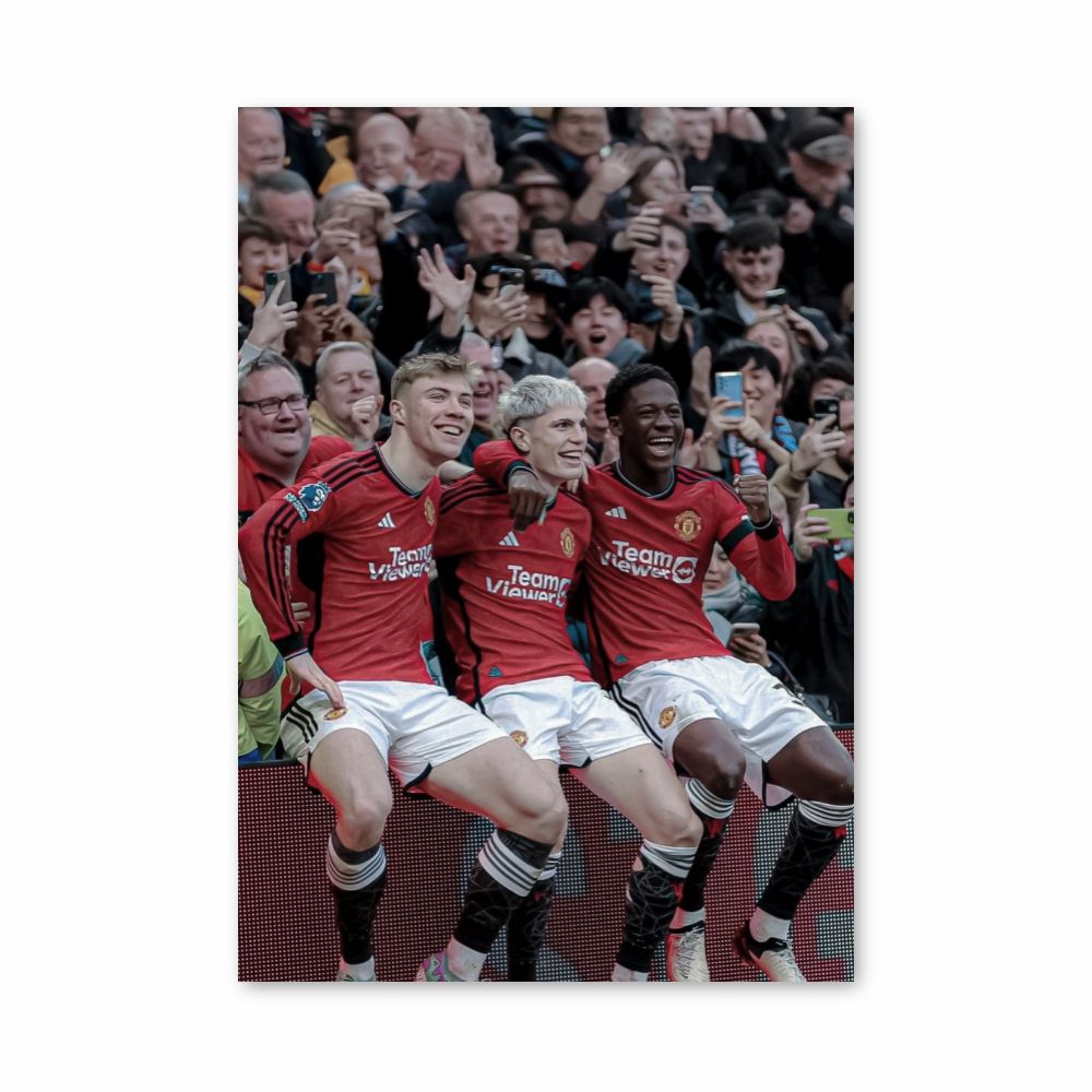 Manchester United Team Poster