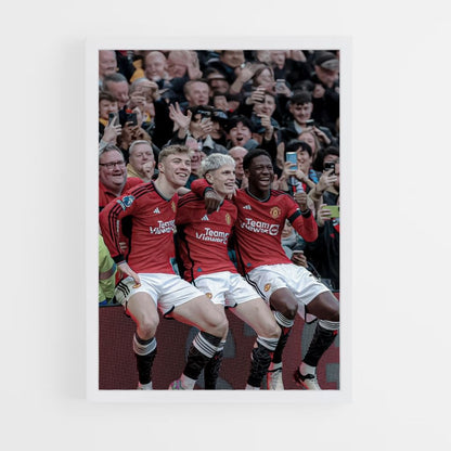 Manchester United Team Poster