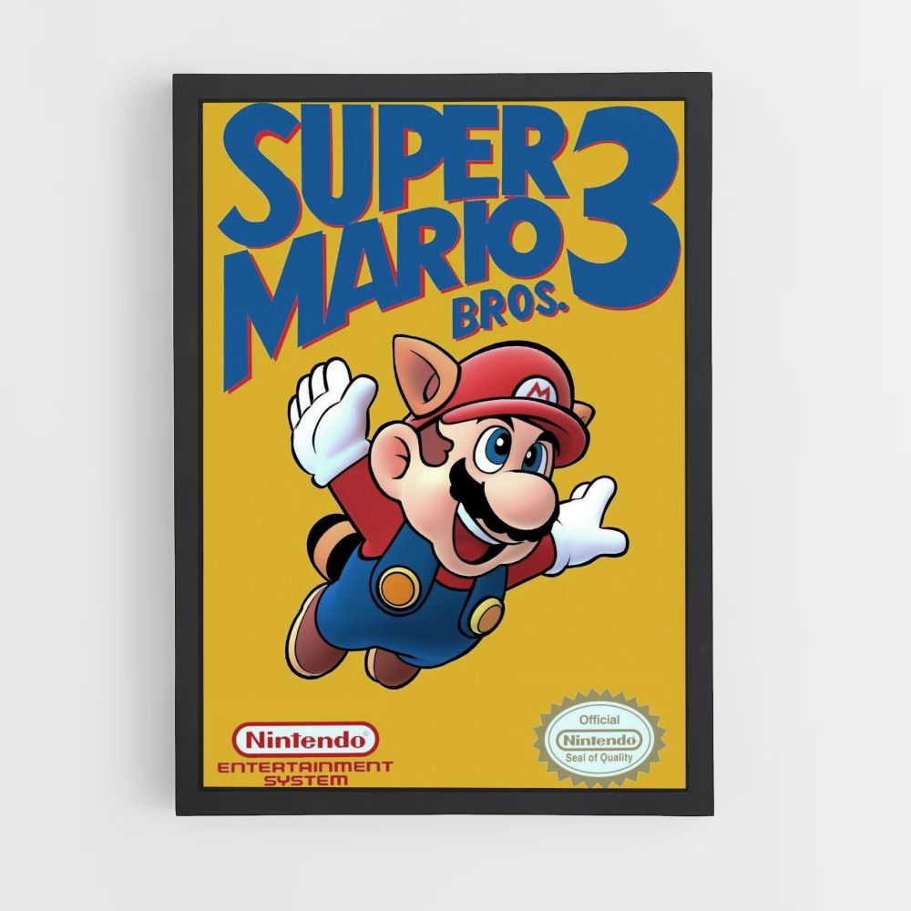 Poster Super Mario Bros 3