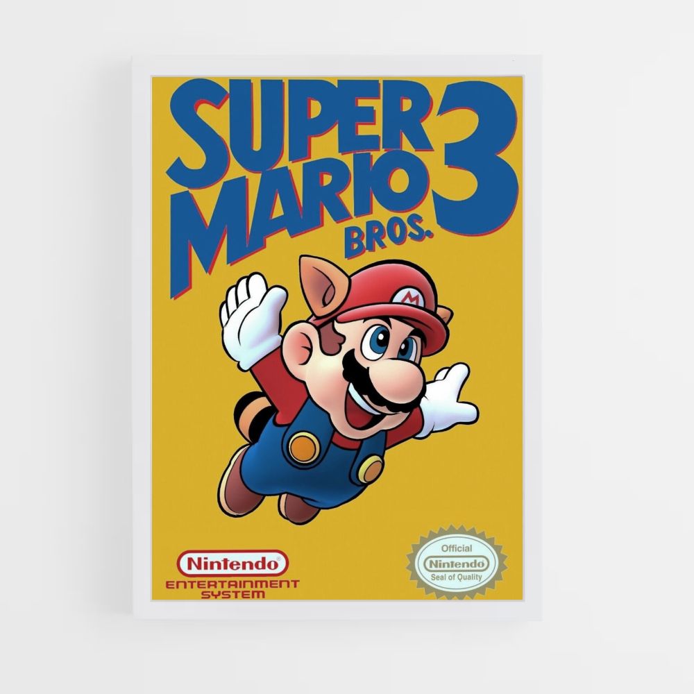 Poster Super Mario Bros 3