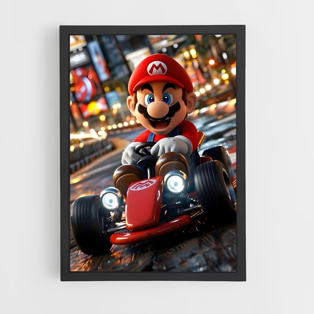 mario-15 cadre Noir