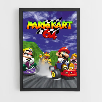 mario-17 cadre Noir