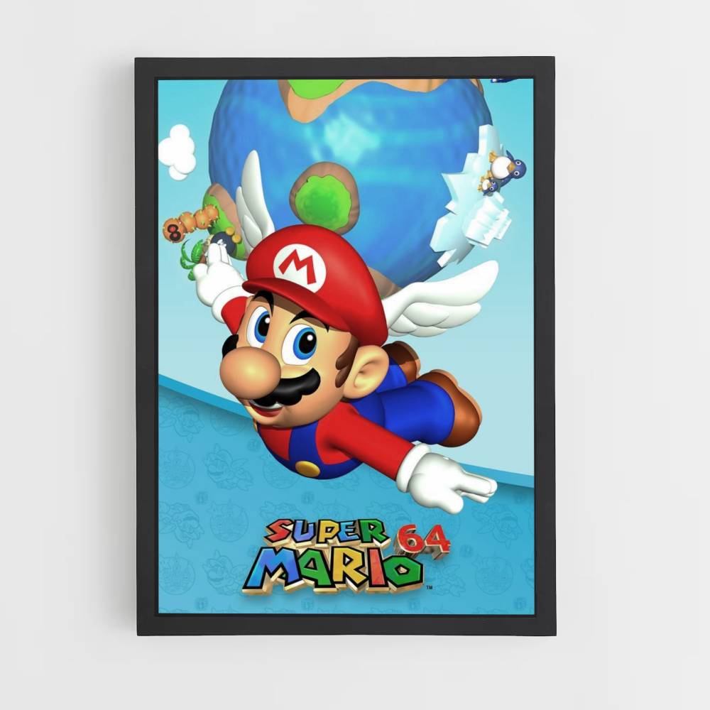 Poster Super Mario 64