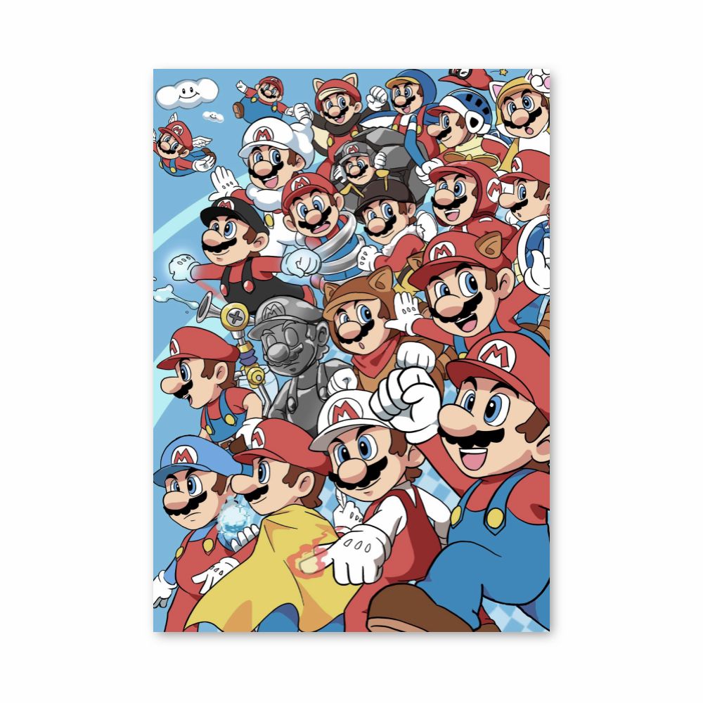 Mario Deviantart Poster Mario Posters | Aesthetic Posters