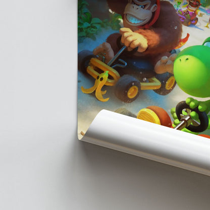 Poster Mario Kart Yoshi