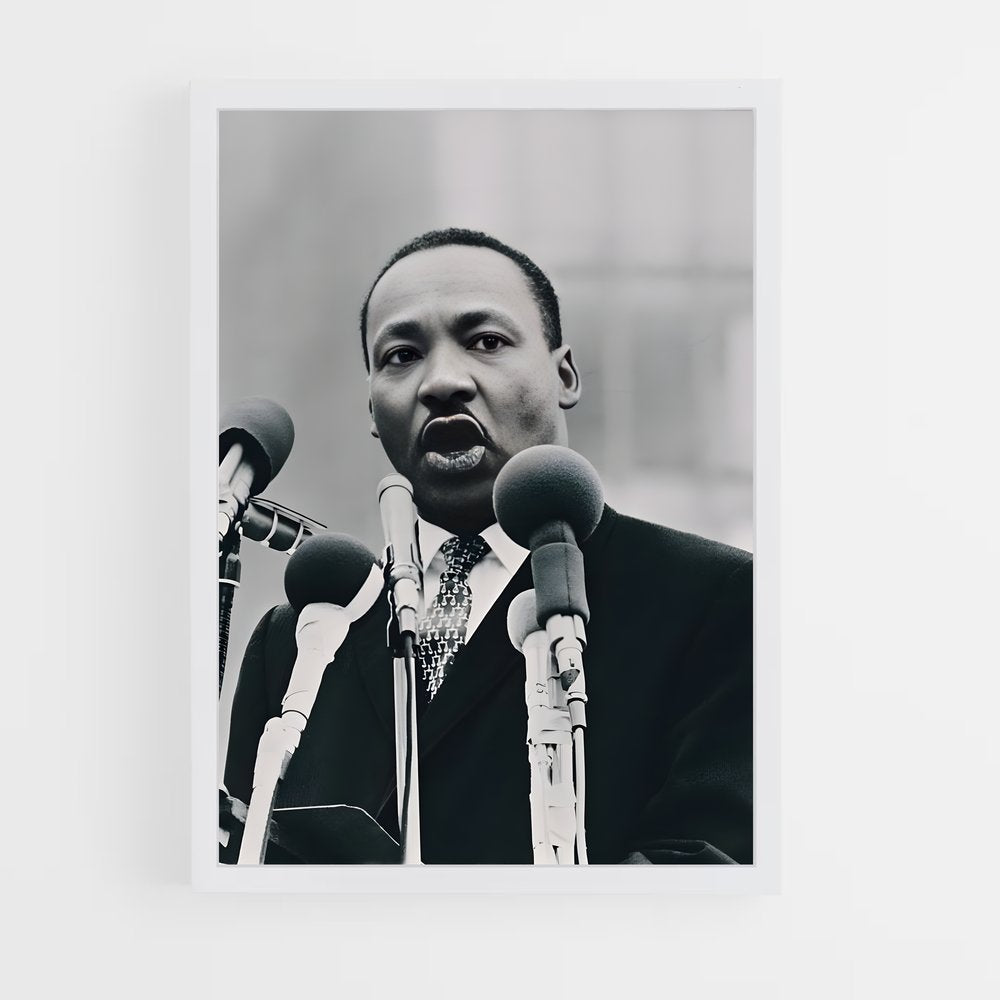 martin-luther-king-9 cadre Blanc