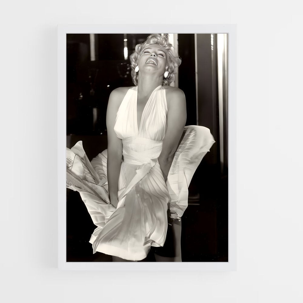 marylin-monroe-2 cadre Blanc