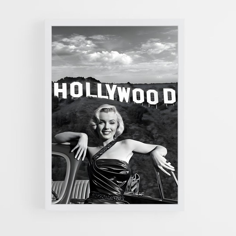 marylin-monroe-3 cadre Blanc